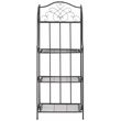 Safavieh Amaris Iron Shelves in Black
