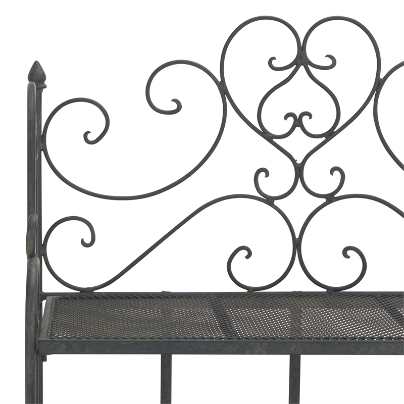 Safavieh Torus Iron Shelf Storage in Black