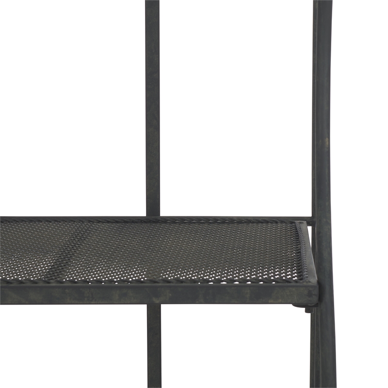 Safavieh Torus Iron Shelf Storage in Black