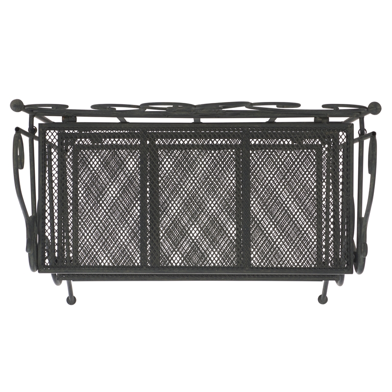 Safavieh Torus Iron Shelf Storage in Black
