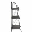 Safavieh Torus Iron Shelf Storage in Black