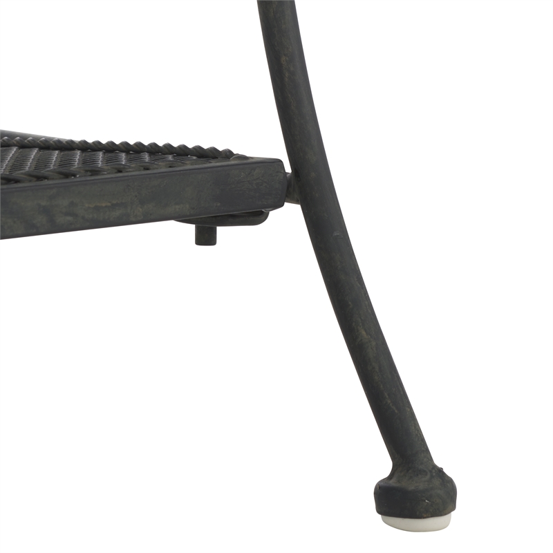 Safavieh Torus Iron Shelf Storage in Black