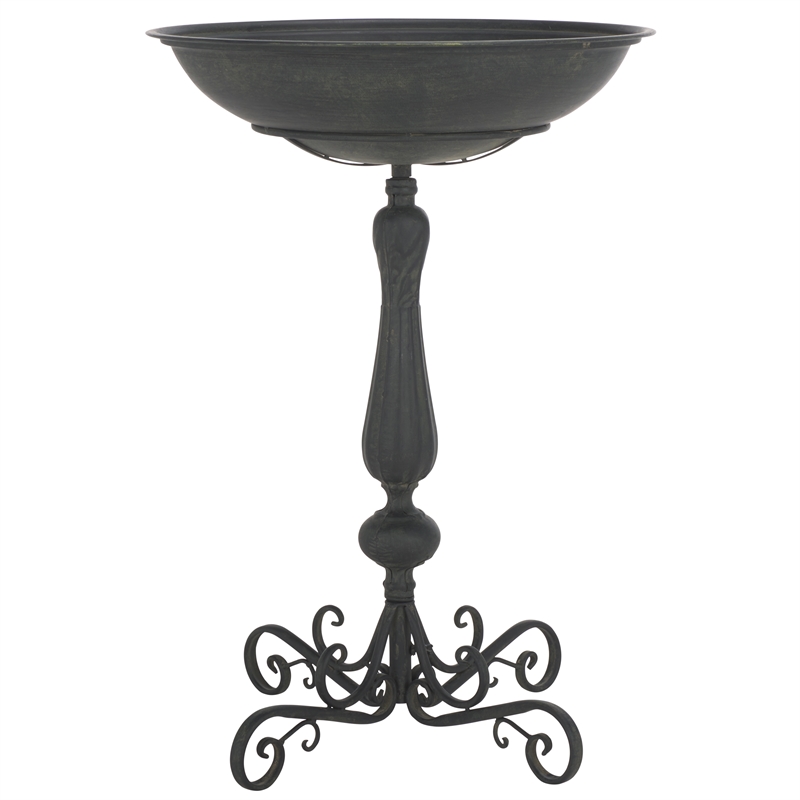Safavieh Iron  Bird Baths in Black
