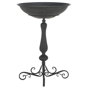 Safavieh Iron  Bird Baths in Black