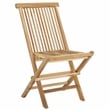 Safavieh Marcus Teak Wood   Folding Chair in Natural