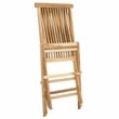 Safavieh Marcus Teak Wood   Folding Chair in Natural
