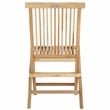 Safavieh Marcus Teak Wood   Folding Chair in Natural
