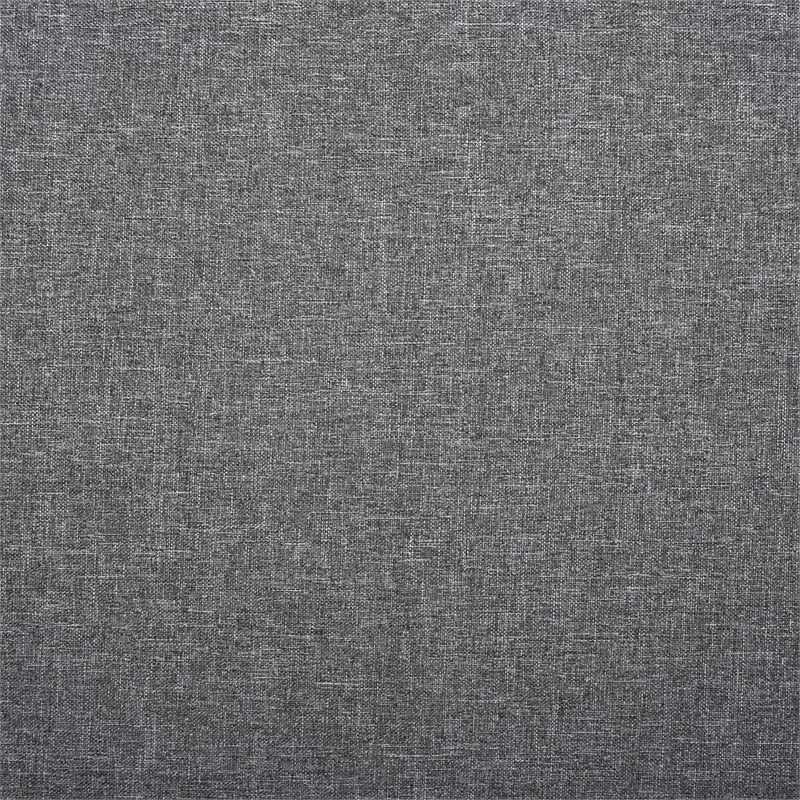 Safavieh Vesta Steel and Polyester Living Set in Black/Gray