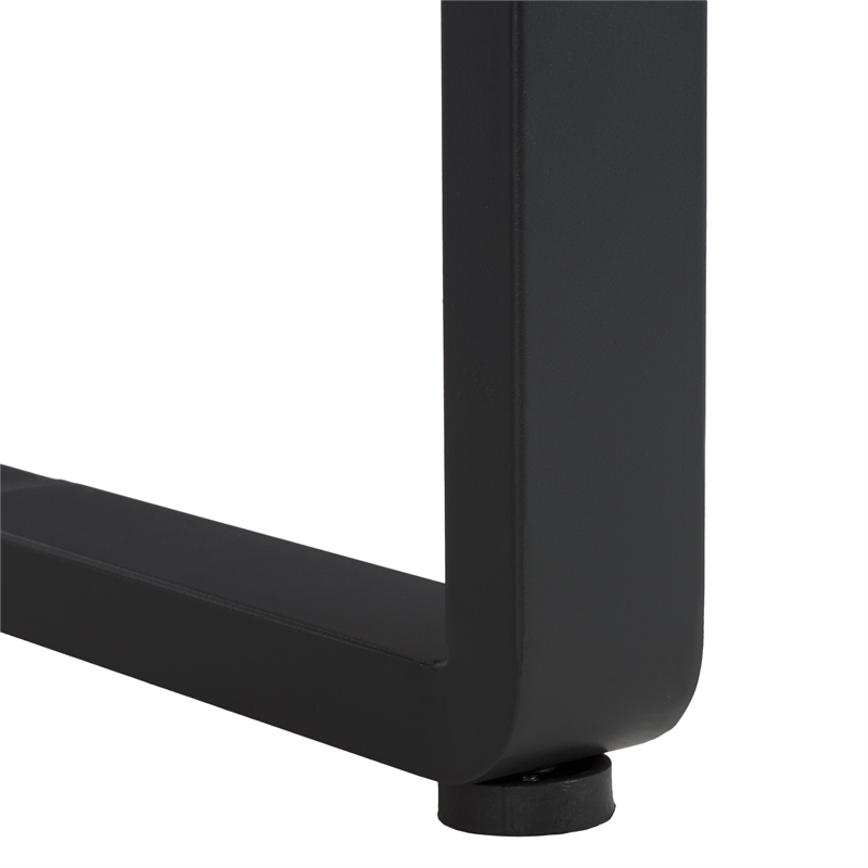Safavieh Vesta Steel  and Polyester Living Set in Black / Light Gray