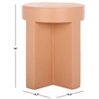 Safavieh Aldrich  Accent Table in Terracotta