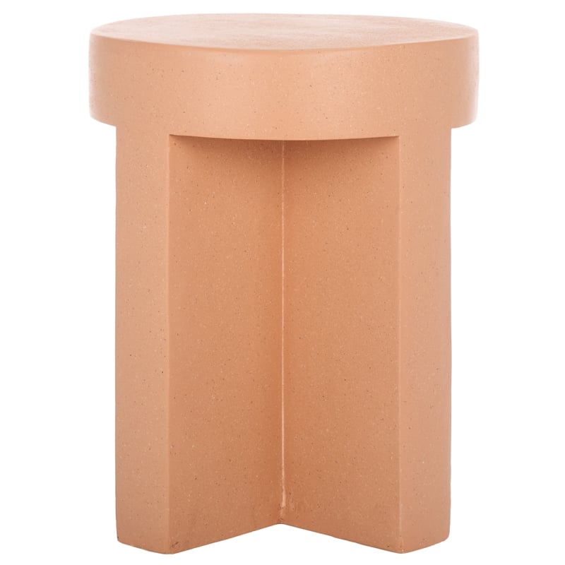 Safavieh Aldrich  Accent Table in Terracotta