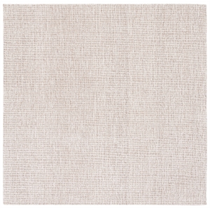 Safavieh Abstract 10'-0&quot x 10'-0&quot Square Wool Hand Tufted Rug in Ivory / Gray