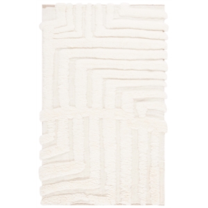 Safavieh Casablanca 3'-0&quot x 5'-0&quot Wool Hand Woven Rug in Ivory