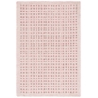 Safavieh Abstract 6' X 6' Square Wool Hand Tufted Rug in Pink