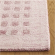 Safavieh Abstract 9' X 12' Wool Hand Tufted Rug in Pink