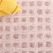 Safavieh Abstract 9' X 12' Wool Hand Tufted Rug in Pink