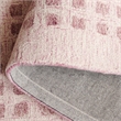 Safavieh Abstract 9' X 12' Wool Hand Tufted Rug in Pink