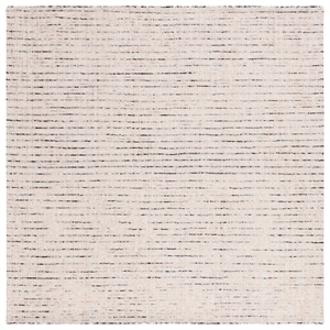 Safavieh Abstract 4'-0&quot x 4'-0&quot Square Wool Hand Tufted Rug in Ivory / Blue