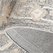 Safavieh Blossom 6' X 6' Square Wool Hand Tufted Rug in Gray / Ivory