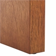 Safavieh Liasonya Wood Curved Coffee Table in Natural