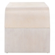 Safavieh Liasonya Wood Curved Coffee Table in White