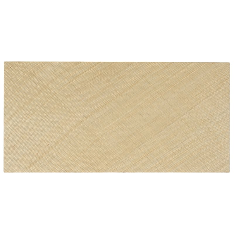 Safavieh Apis Raffia Wood 2 Shelf Coffee Table in Natural