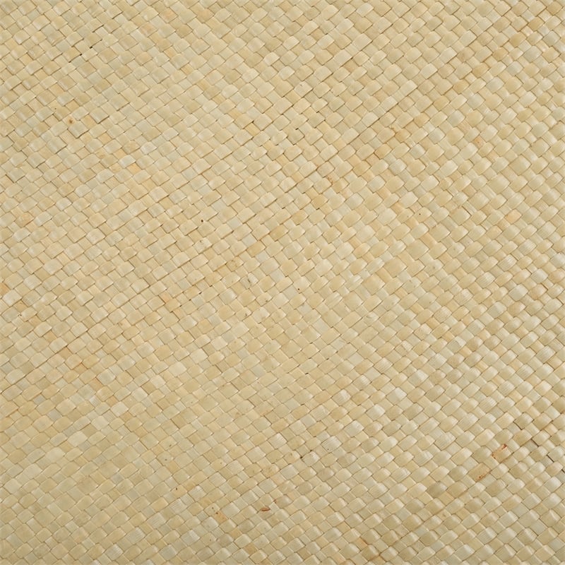 Safavieh Apis Raffia Wood 2 Shelf Coffee Table in Natural