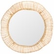 Safavieh Alia Wood and Iron Mirror in Natural