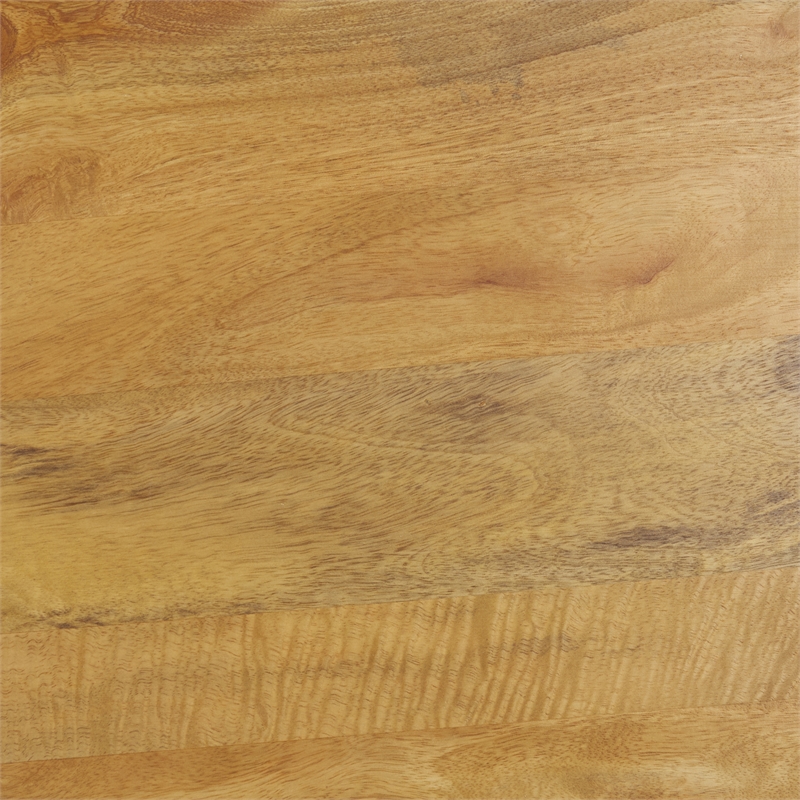 Safavieh Arvid Round Wood Accent Table in Natural