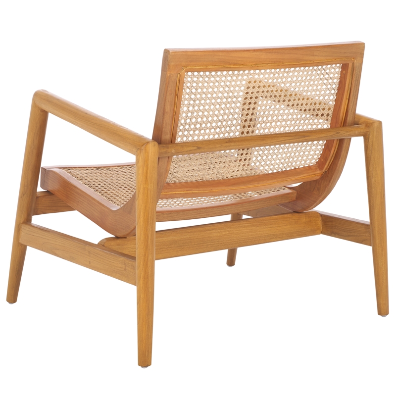 Safavieh Ender Rattan Accent Chair in Natural