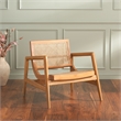 Safavieh Ender Rattan Accent Chair in Natural