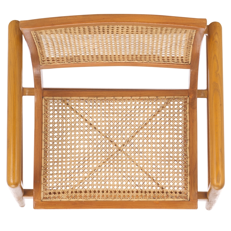 Safavieh Ender Rattan Accent Chair in Natural