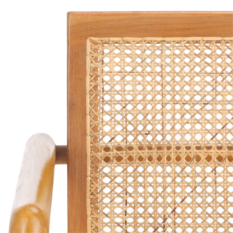 Safavieh Ender Rattan Accent Chair in Natural