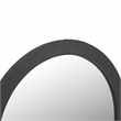 Safavieh Nellie Wood and Iron Mirror in Black