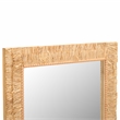 Safavieh Zoelle Wood and Iron Mirror in Natural