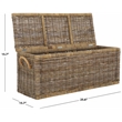 Safavieh Signy Rattan Basket in Natural