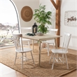 Safavieh Parker Wood Spindle Dining Chair (Set Of 2) in White