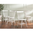 Safavieh Parker Wood Spindle Dining Chair (Set Of 2) in White