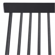 Safavieh Burris Wood Side Chair in Black