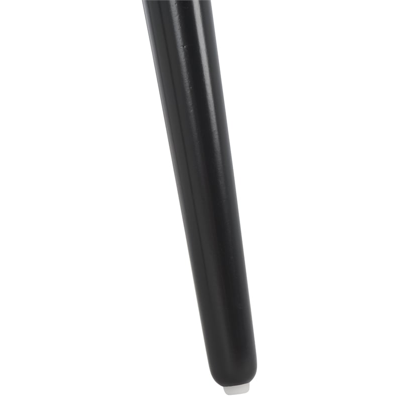 Safavieh Burris Wood Side Chair in Black