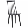 Safavieh Burris Wood Side Chair in Black
