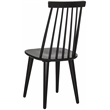 Safavieh Burris Wood Side Chair in Black