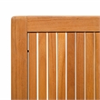 Safavieh Samoa Brazilian Teak Wood Patio Coffee Table in Natural