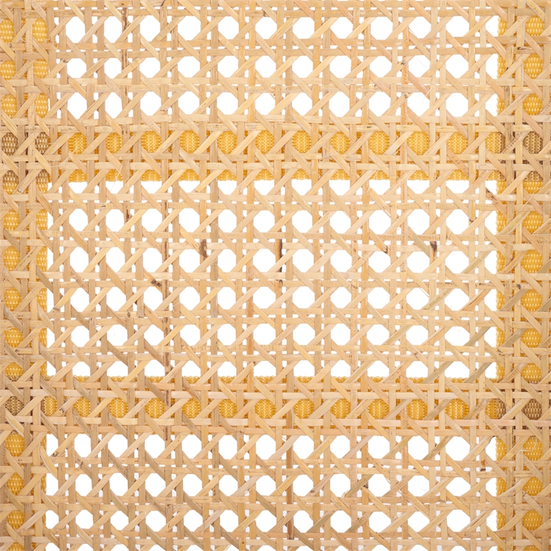 Safavieh Cire Teak and Rattan Dining Chair in Natural