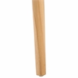 Safavieh Bandelier Teak Wood Stacking Dining Chair in White / Natural