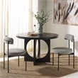Safavieh Andrean Wood Dining Chair in Gray / Black