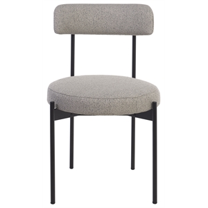 Safavieh Andrean Wood Dining Chair in Gray / Black