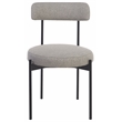 Safavieh Andrean Wood Dining Chair in Gray / Black