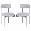 Safavieh Andrean Wood Dining Chair in Black / White