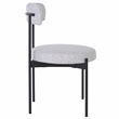 Safavieh Andrean Wood Dining Chair in Black / White